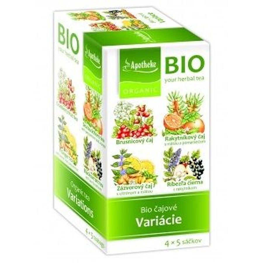 Apotheke Bio Tea Variations (4 types) 20 pieces