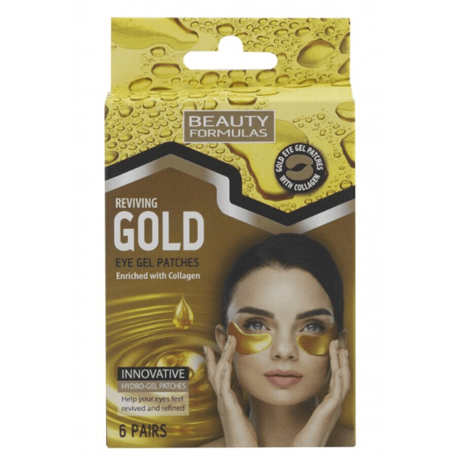 Cumpără BeautyFormulas Măști gel pentru ochi cu colagen 6 perechi 2 x 6 buc BeautyFormulas Măști gel pentru ochi cu colagen 6 perechi 2 x 6 buc