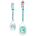 Canpol bebés Cucharas de melamina Animales exóticos turquesa 2 piezas Canpol bebés Cucharas de melamina Animales exóticos turquesa 2 piezas
