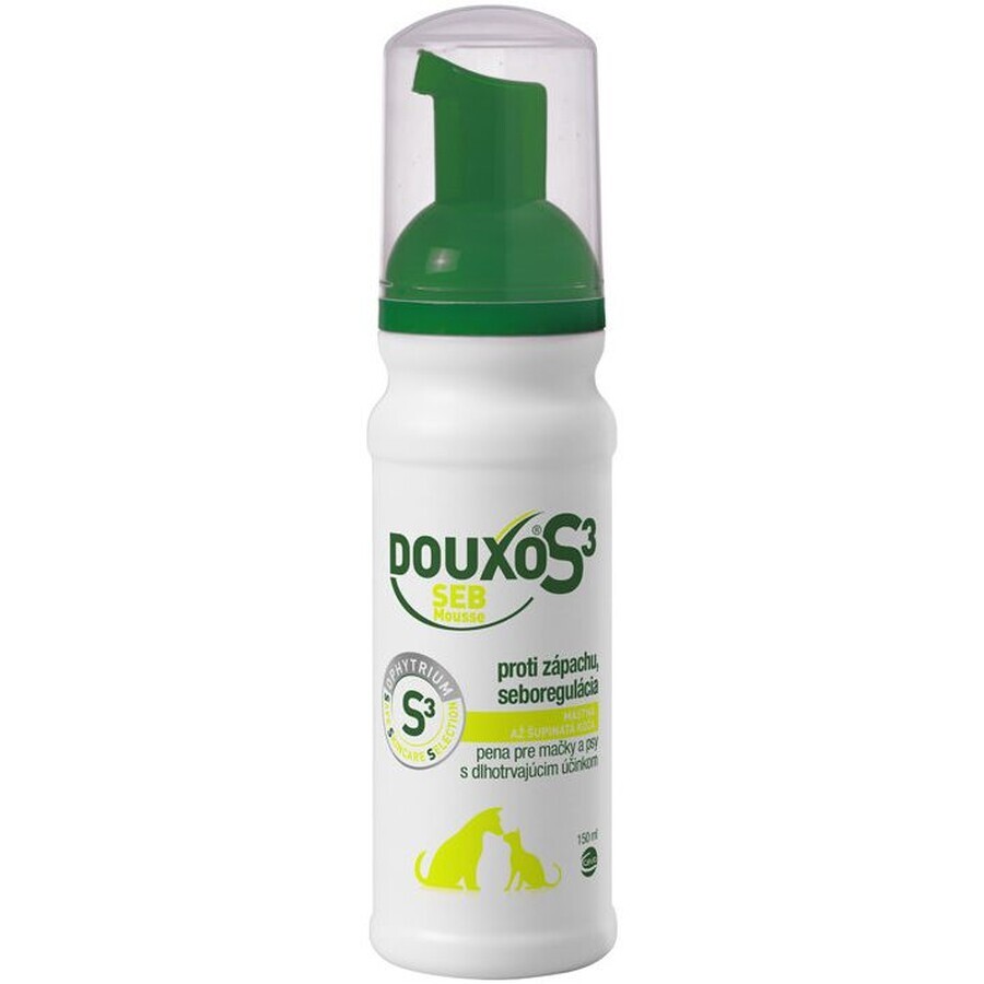 Douxo S3 Seb foam for dogs and cats, 150 ml