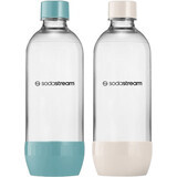 Sodastream Jet Blue/Sand glass for dishwasher 2 pcs