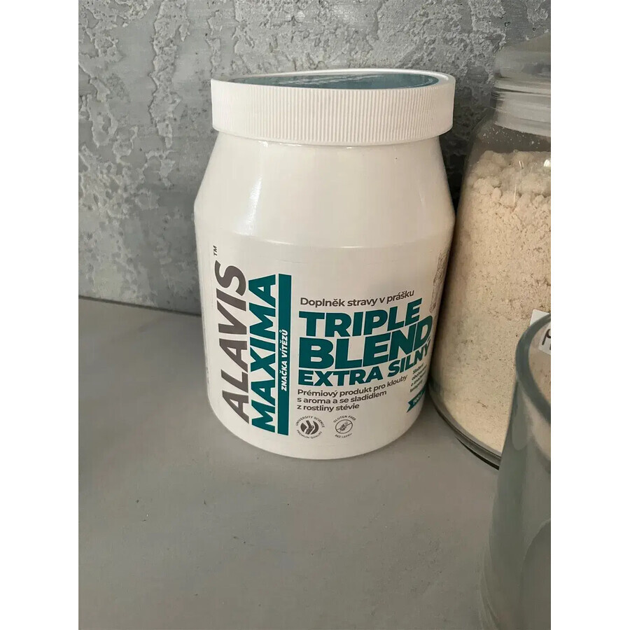 Alavis Maxima TRIPLE Blend Extra Strong con aroma y edulcorante, 700 g