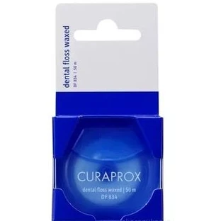 Curaprox DF 834 Fil dentaire ciré à la menthe 1 pièce 50 m