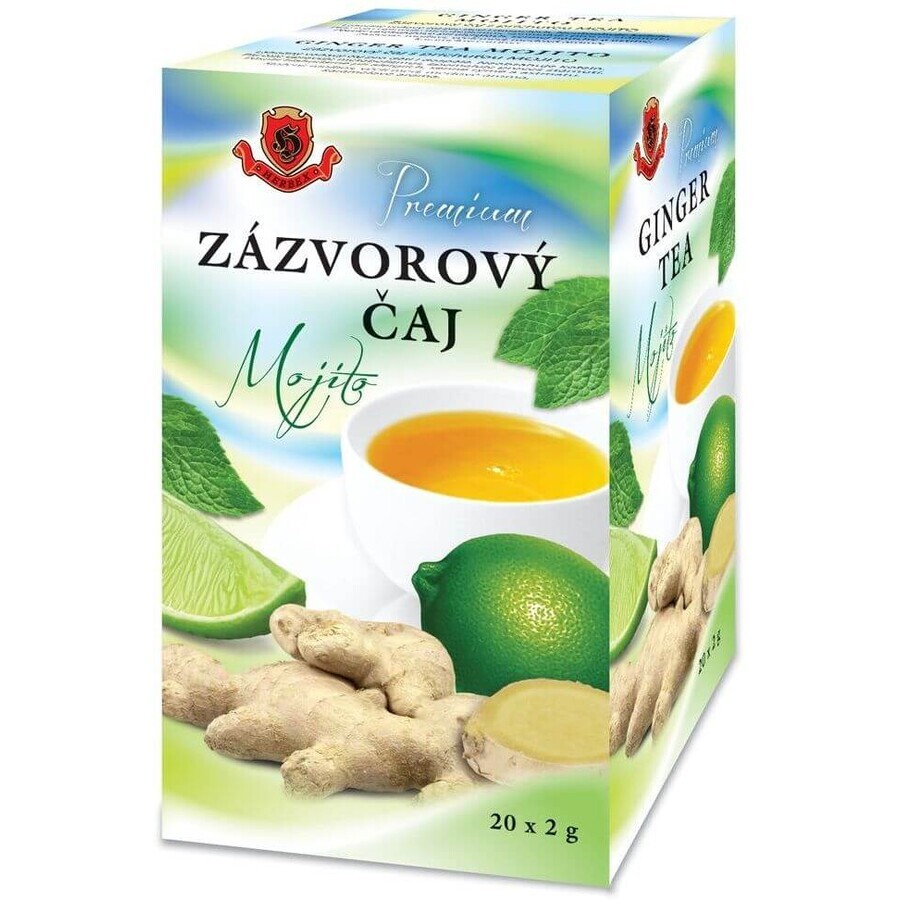 Herbex Premium Ginger Tea Mojito 20 x 2 g