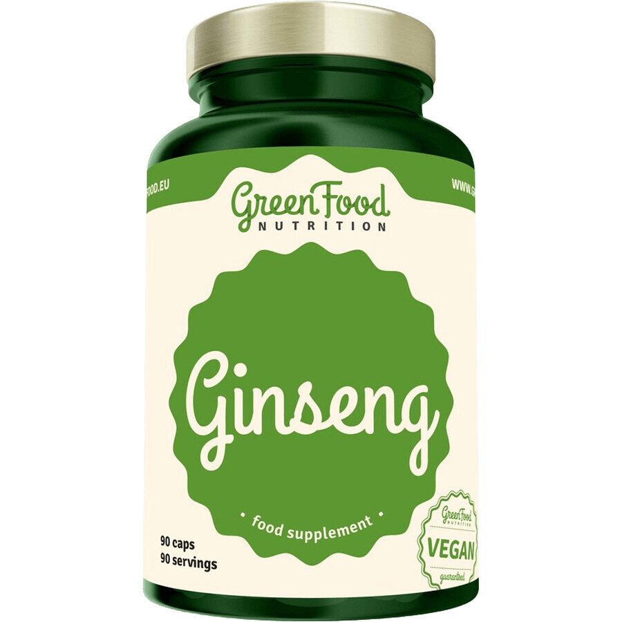 GreenFood Nutrition Ginseng 90 capsules