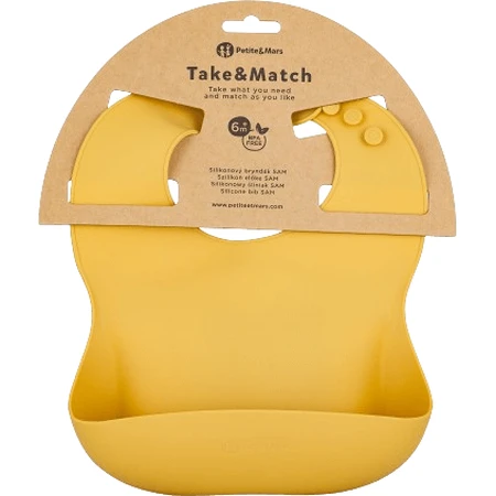 Petite&Mars Couche en Silicone Take&Match Deep Ochre 6m+