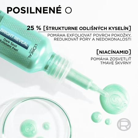 L'Oréal Paris Bright Reveal peeling exfoliante antimanchas 25 ml