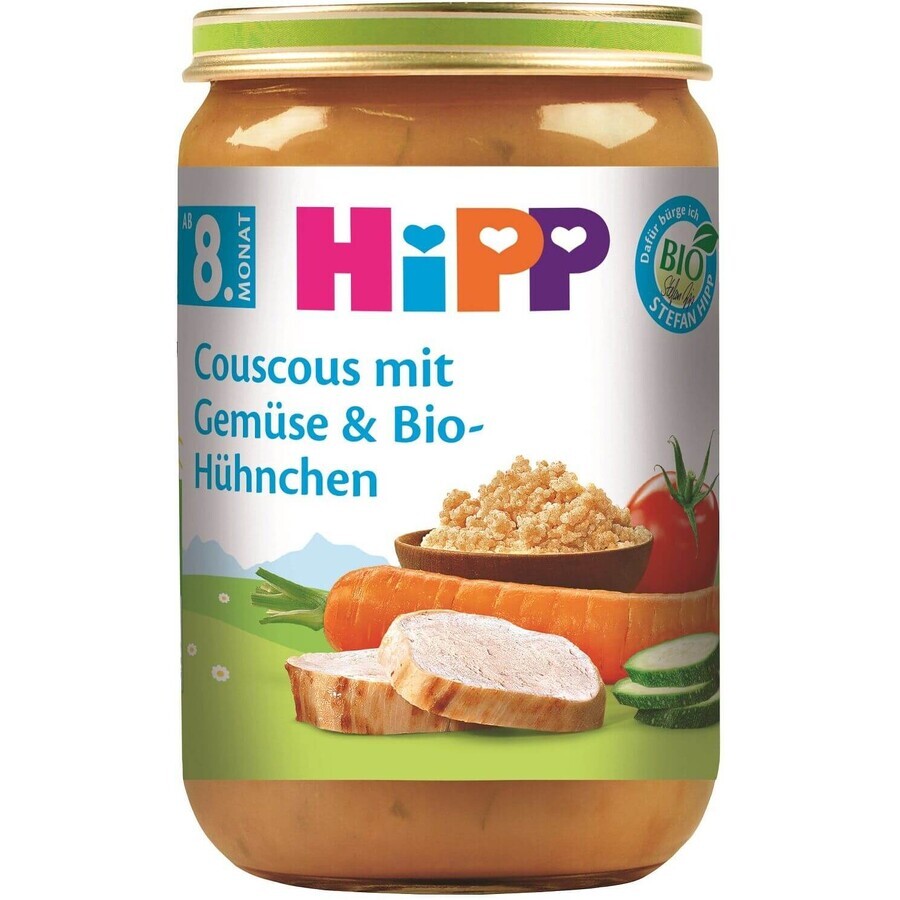 Acquista HiPP Couscous biologico con verdure e pollo 220 g HiPP Couscous biologico con verdure e pollo 220 g