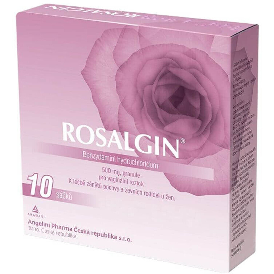 Rosalgin granules for vaginal solution 10 x 500 mg