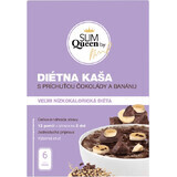 SLIM Queen Porridge dietetic, ciocolată-banană 396 g