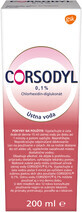 Corsodyl bain de bouche 200 ml