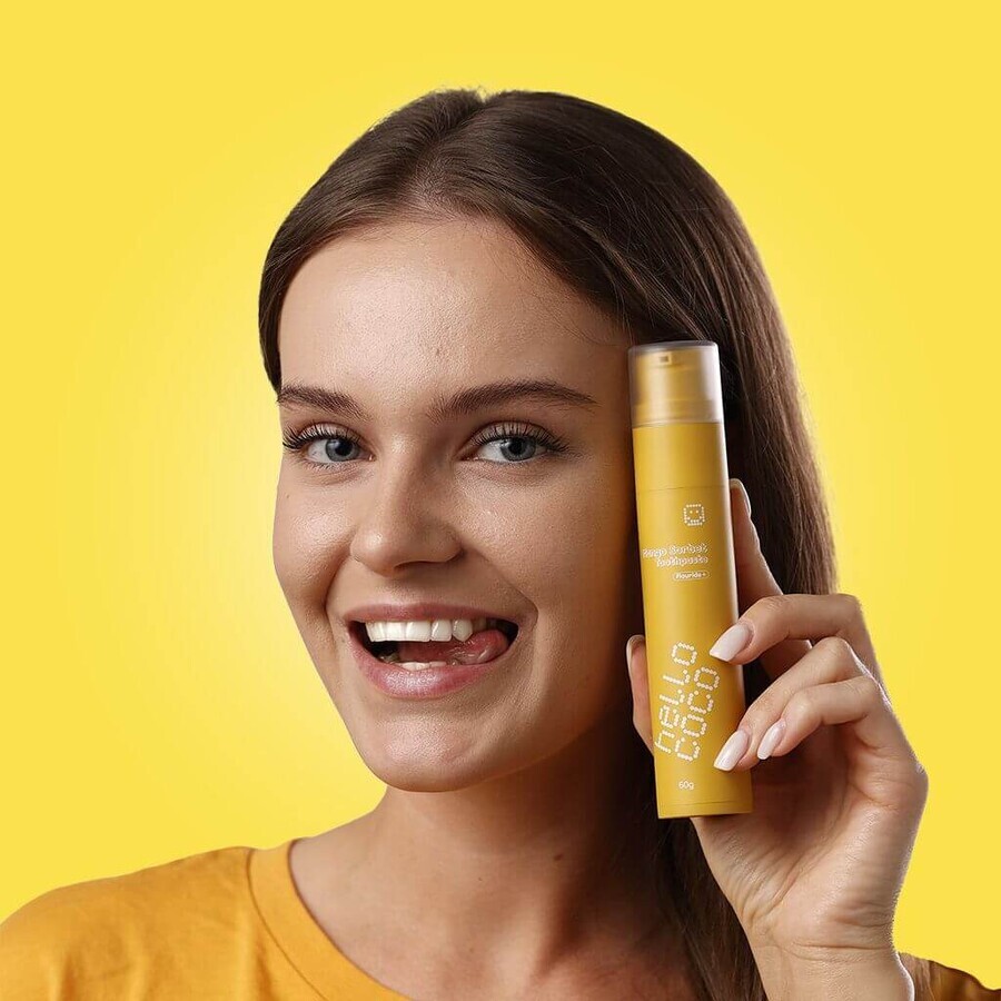 hello coco Toothpaste, Mango sorbet 60 g