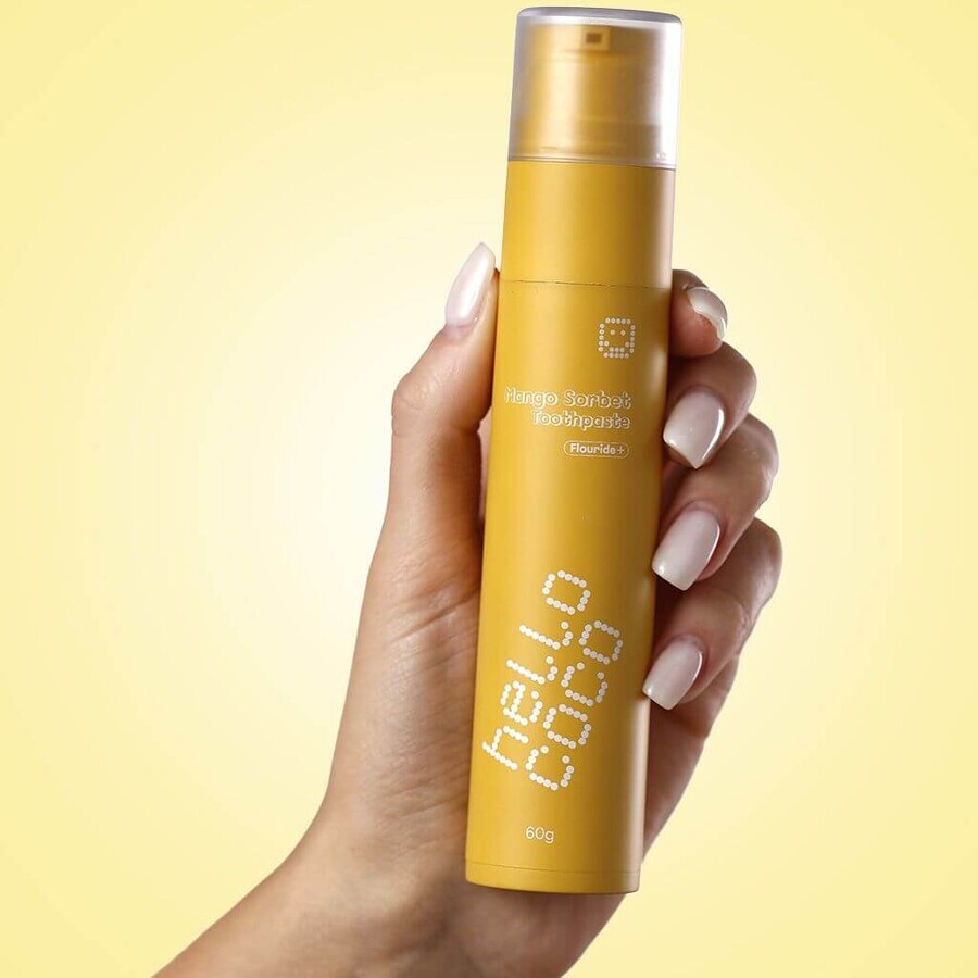 hello coco Toothpaste, Mango sorbet 60 g