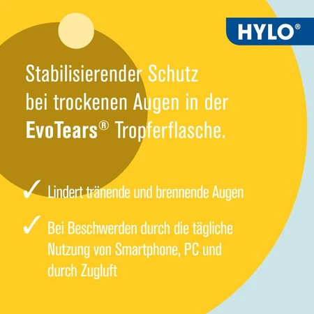 Hylo Eye Care EvoTears oogdruppels 3 ml