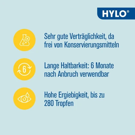 Hylo Eye Care EvoTears oogdruppels 3 ml