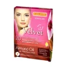Tiras depilatorias para la cara con aceite de almendras Velvet, 20 piezas, Karaver