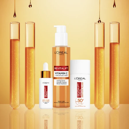 L'Oréal Paris Revitalift Espuma Limpiadora Clínica con Vitamina C, 150 ml 150 ml