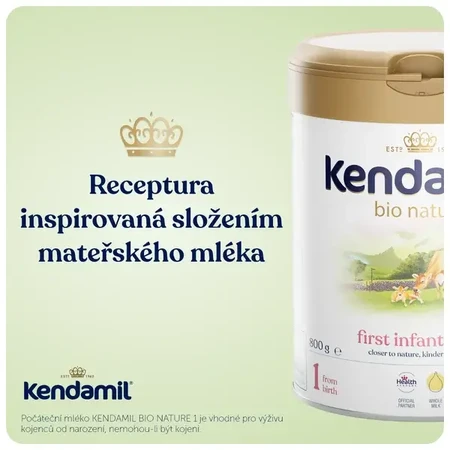 Kendamil BIO Nature 1 DHA+, 800 g