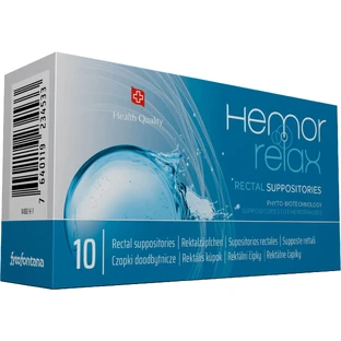 Fytofontana Hemorrelax supositorios rectales 10 unid.