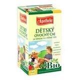 Apotheke Bio Selection Té de frutas para niños con rosa mosqueta 20 x 2 g