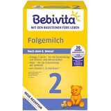 HiPP BEBIVITA BEBIVITA Milk 2 Instant Follow-on milk formula from the UK. 6 months, 500 g