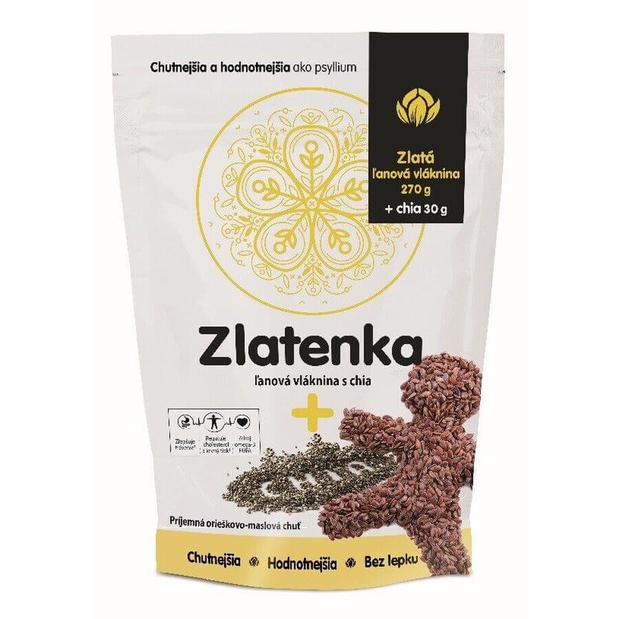 Zlatenka Fibra di lino e chia 300 g