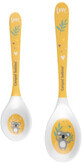 Canpol babies Melamine spoons Exotic animals yellow 2 pieces