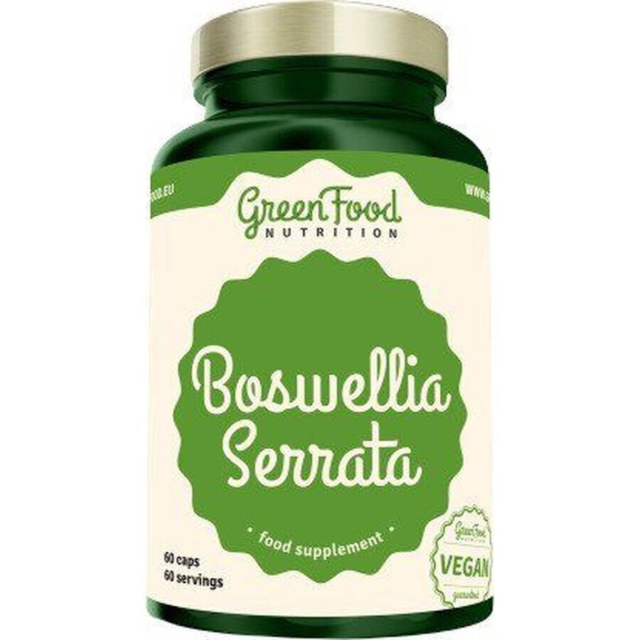 GreenFood Nutrition Boswellia Serrata 60 cápsulas