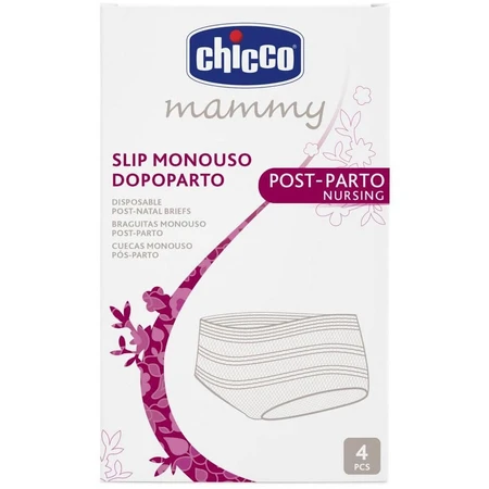 Chicco Postpartum Mesh Elastische Slips 4 stuks