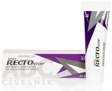 Rectostop Ultra cream for rectal discomfort and hemorrhoids 50 g
