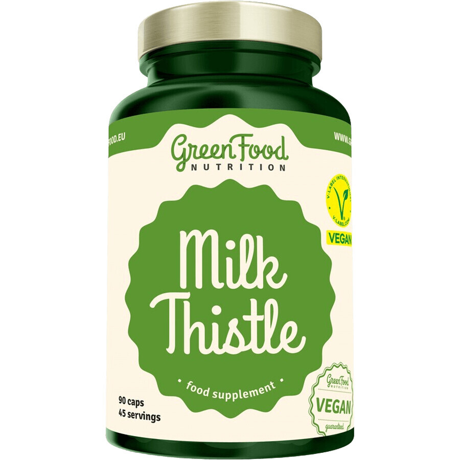 GreenFood Nutrition Mariadistel 90 capsules