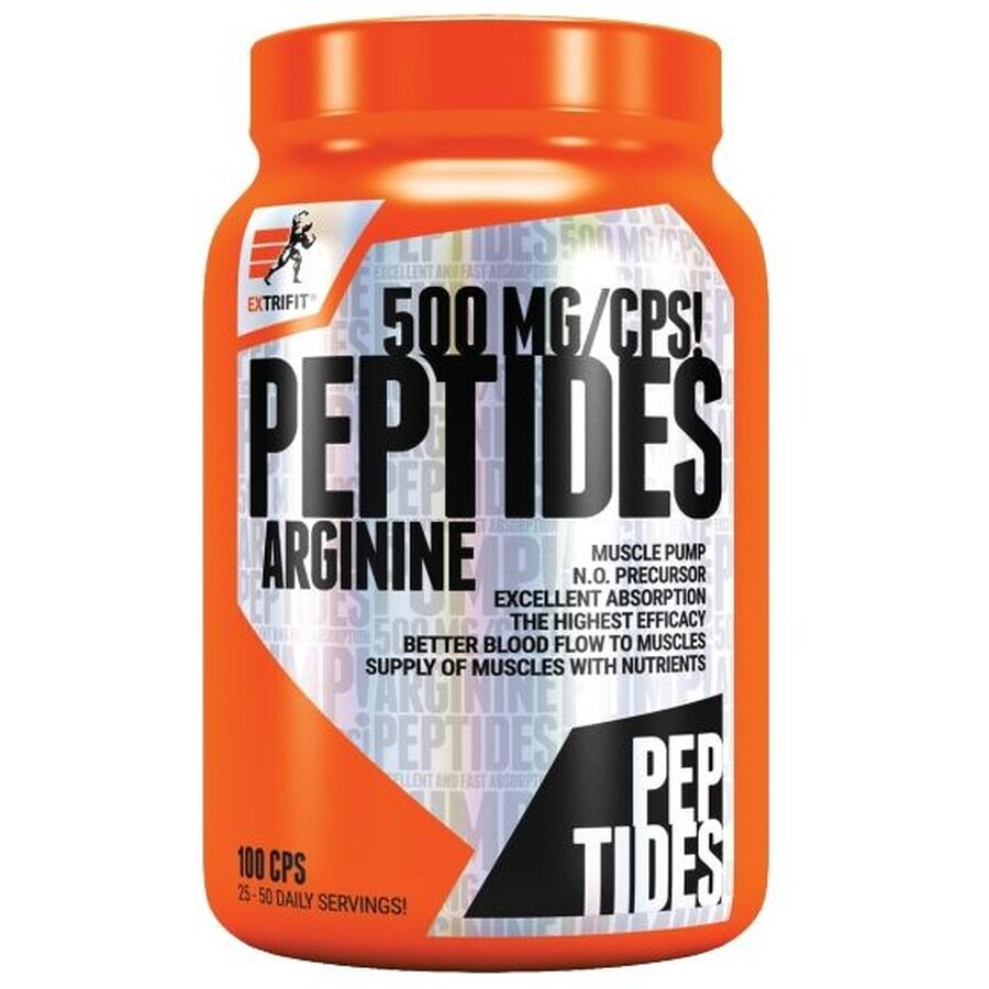 Extrifit Arginine Peptide 500 mg 100 gélules