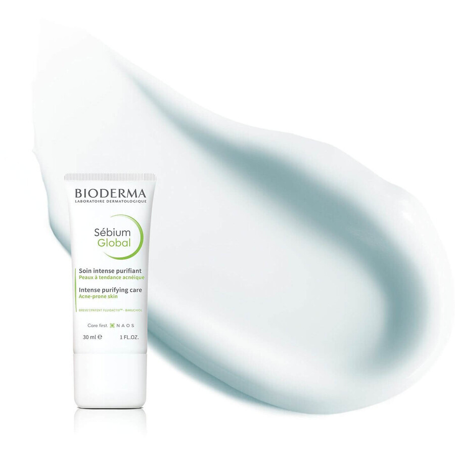 Bioderma Sébium Crema globale efficace per tutte le cause dell'acne 30 ml