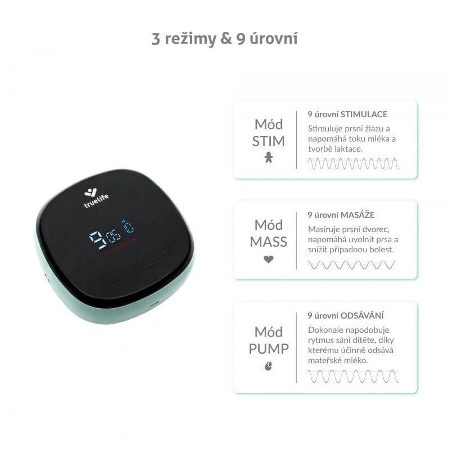 TrueLife Nutrio BP Elektrische Milchpumpe