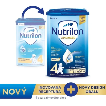 Nutrilon 4 Advanced Toddler vainilla leche en polvo 800 g
