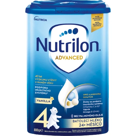 Nutrilon 4 Advanced Toddler vainilla leche en polvo 800 g