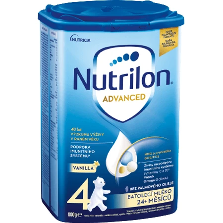 Nutrilon 4 Advanced Toddler vainilla leche en polvo 800 g
