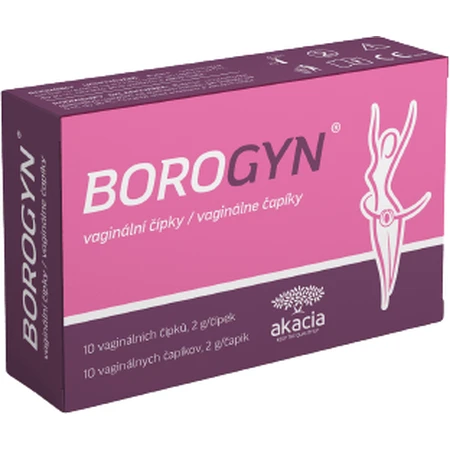 Borogyn vaginal capsule 10 x 2 g