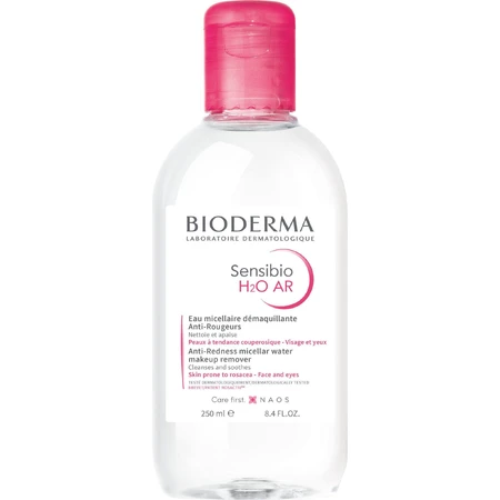 Bioderma Sensibio H2O AR micellair water voor de gevoelige huid met roodheid 250 ml