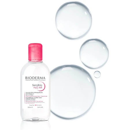 Bioderma Sensibio H2O AR micellair water voor de gevoelige huid met roodheid 250 ml