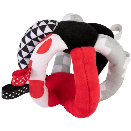 Baby Canpol Pelota de contraste Canpol con sonajero SENSORIAL