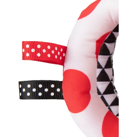 Baby Canpol Pelota de contraste Canpol con sonajero SENSORIAL