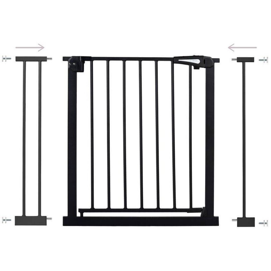Barrera para bebés MoMi Paxi negra