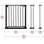Barrière MoMi Baby Paxi noir Barrière MoMi Baby Paxi noir