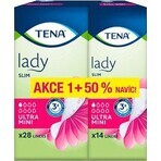 Tena Lady Slim Ultra Mini serviettes d'incontinence 42 pcs Tena Lady Slim Ultra Mini serviettes d'incontinence 42 pcs