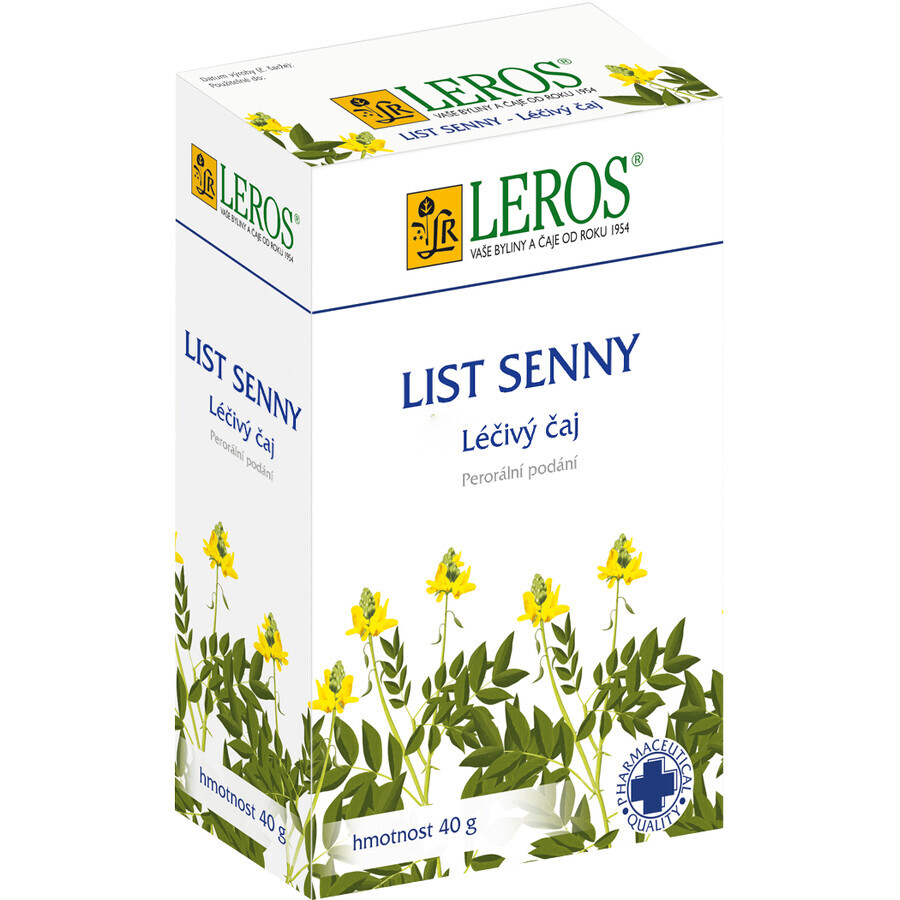 Leros Senna theeblaadjes los 40 g