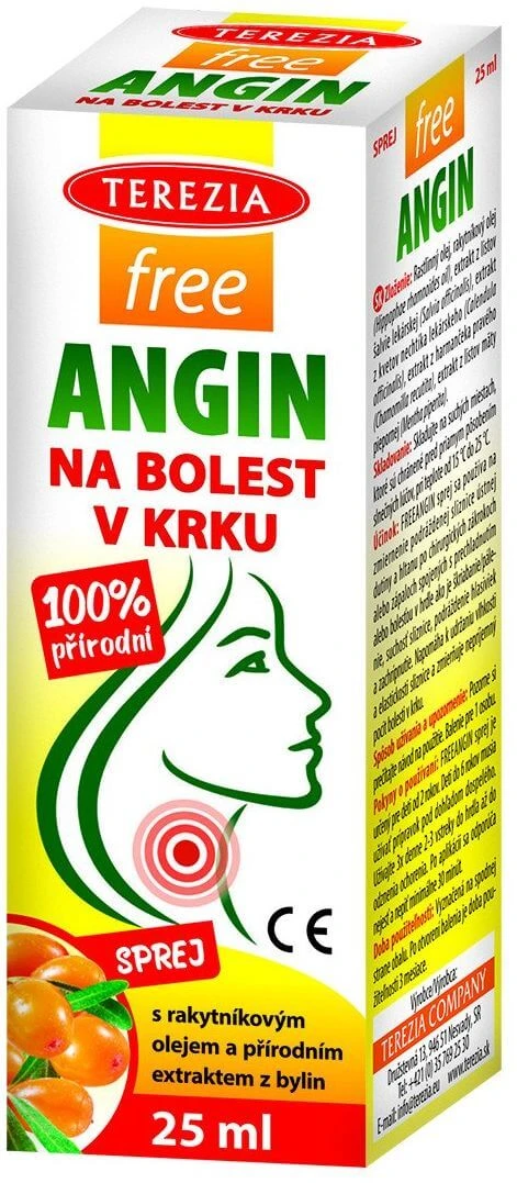 Terezia free angin spray 25 ml