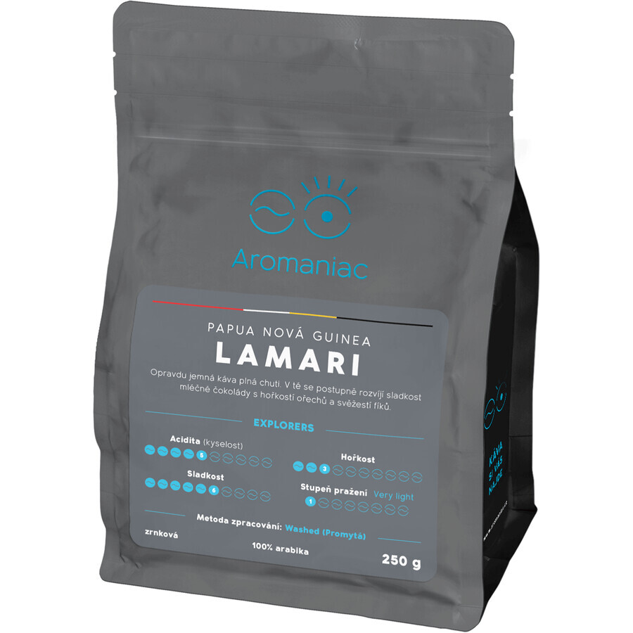 Aromaniac Papua-Neuguinea Lamari, Kaffeebohnen 250 g