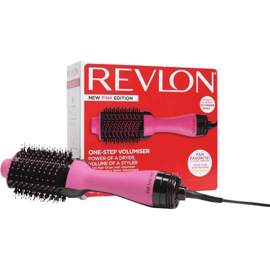 Revlon PRO COLLECTION RVDR5222E Capelli verde acqua con funzione di asciugatura e arricciatura, rosa