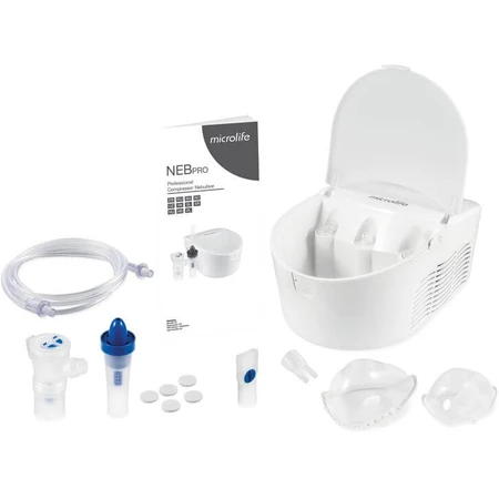 Microlife Neb pro Inhalador compresor profesional 2en1 con ducha nasal
